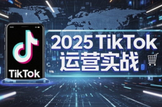 2025TikTok电商运营，掌握TikTok店铺运营核心技巧，实现低成本高转化-网创星球