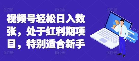 视频号轻松日入数张，处于红利期项目，特别适合新手-网创星球